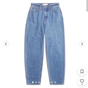 Abercrombie & Fitch Women's Classic Blue Straight Leg Jeans